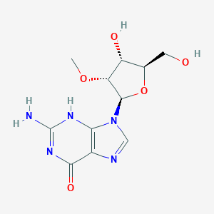 molecular formula C11H15N5O5 B029766 2'-O-甲基鸟苷 CAS No. 2140-71-8