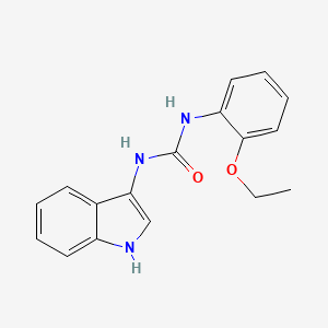 molecular formula C17H17N3O2 B2976636 1-(2-ethoxyphenyl)-3-(1H-indol-3-yl)urea CAS No. 899989-94-7