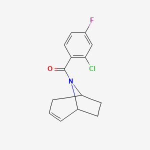 (1R,5S)-8-azabicyclo[3.2.1]oct-2-en-8-yl(2-chloro-4-fluorophenyl)methanone