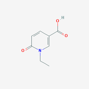 molecular formula C8H9NO3 B2976769 1-Ethyl-6-oxo-1,6-dihydropyridine-3-carboxylic acid CAS No. 677762-00-4