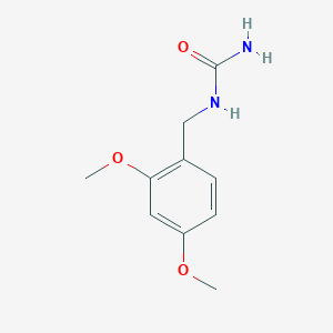 molecular formula C10H14N2O3 B2976933 1-(2,4-Dimethoxybenzyl)urea CAS No. 296277-76-4