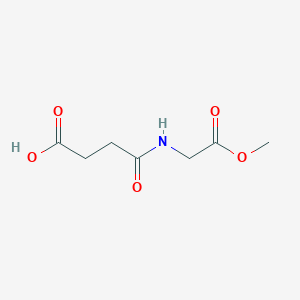 4-[(2-Methoxy-2-oxoethyl)amino]-4-oxobutanoic acid
