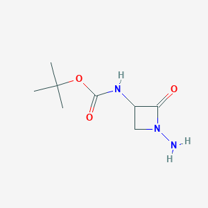 Tert-butyl (1-amino-2-oxoazetidin-3-yl)carbamate