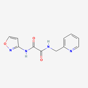 N1-(isoxazol-3-yl)-N2-(pyridin-2-ylmethyl)oxalamide
