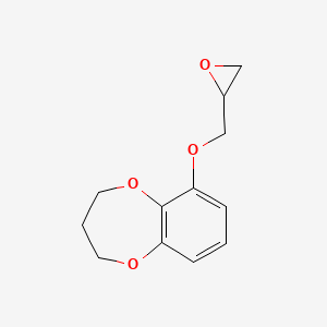 6-(Oxiran-2-ylmethoxy)-3,4-dihydro-2H-1,5-benzodioxepine