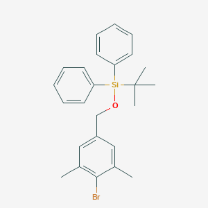 (4-Bromo-3,5-dimethylphenyl)methoxy-tert-butyl-diphenylsilane