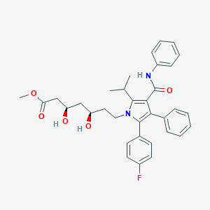 molecular formula C34H37FN2O5 B029772 Atorvastatin methyl ester CAS No. 345891-62-5