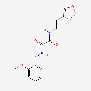 N1-(2-(furan-3-yl)ethyl)-N2-(2-methoxybenzyl)oxalamide