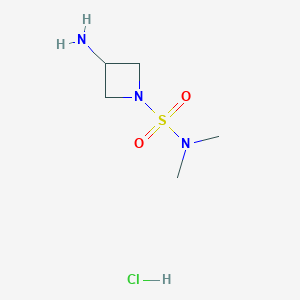 3-amino-N,N-dimethylazetidine-1-sulfonamide hydrochloride