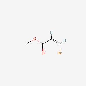 molecular formula C4H5BrO2 B2977583 (Z)-3-Bromopropenoic acid methyl ester CAS No. 6214-22-8