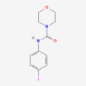 molecular formula C11H13IN2O2 B2977727 N-(4-iodophenyl)morpholine-4-carboxamide CAS No. 329227-81-8