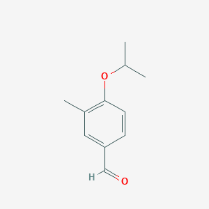 molecular formula C11H14O2 B2977798 4-Isopropoxy-3-methylbenzaldehyde CAS No. 199743-06-1