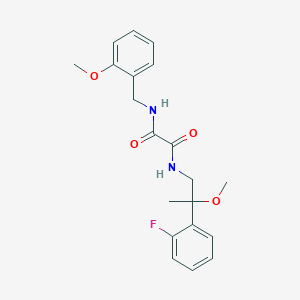 N1-(2-(2-fluorophenyl)-2-methoxypropyl)-N2-(2-methoxybenzyl)oxalamide
