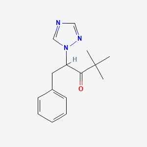 4,4-dimethyl-1-phenyl-2-(1H-1,2,4-triazol-1-yl)-3-pentanone