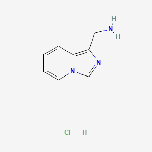 Imidazo[1,5-a]pyridin-1-ylmethanamine hydrochloride