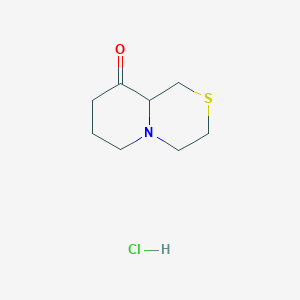 Octahydropyrido[2,1-c]thiomorpholin-9-one hydrochloride