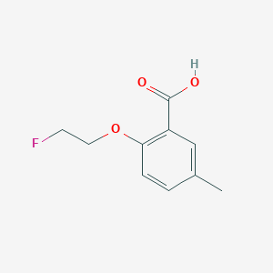 2-(2-Fluoroethoxy)-5-methylbenzoic acid