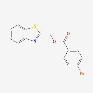 Benzo[d]thiazol-2-ylmethyl 4-bromobenzoate