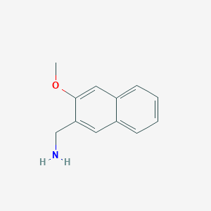 2-(Aminomethyl)-3-methoxynaphthalene