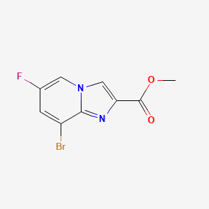 Methyl 8-bromo-6-fluoroimidazo[1,2-a]pyridine-2-carboxylate