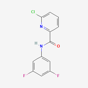6-chloro-N-(3,5-difluorophenyl)-2-pyridinecarboxamide