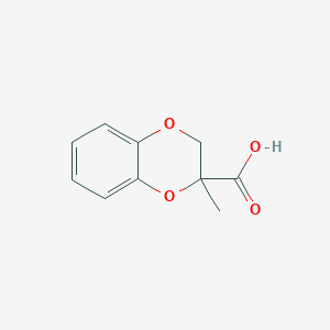B2978094 2-Methyl-2,3-dihydro-1,4-benzodioxine-2-carboxylic acid CAS No. 68281-27-6