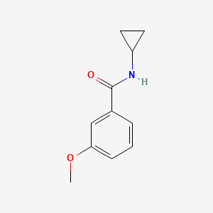 N-cyclopropyl-3-methoxybenzamide