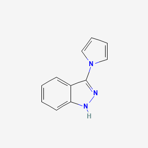 3-(1H-pyrrol-1-yl)-1H-indazole