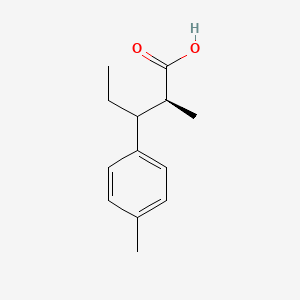 (2S)-2-Methyl-3-(4-methylphenyl)pentanoic acid