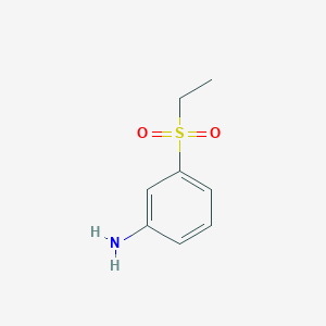 molecular formula C8H11NO2S B2978255 3-(Ethanesulfonyl)aniline CAS No. 83164-93-6
