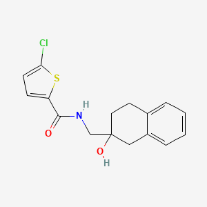 5-chloro-N-((2-hydroxy-1,2,3,4-tetrahydronaphthalen-2-yl)methyl)thiophene-2-carboxamide