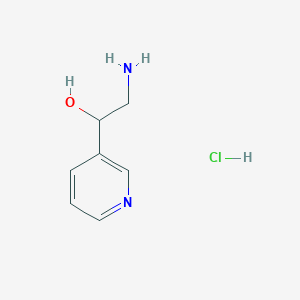 2-Amino-1-(pyridin-3-yl)ethanol hydrochloride