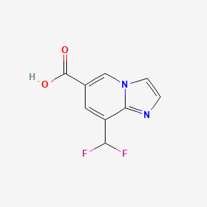 8-(Difluoromethyl)imidazo[1,2-a]pyridine-6-carboxylic acid
