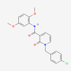 1-(4-chlorobenzyl)-N-(2,5-dimethoxyphenyl)-2-oxo-1,2-dihydropyridine-3-carboxamide