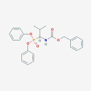 Diphenyl 1-(cbz-amino)isobutylphosphonate