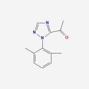 1-[2-(2,6-Dimethylphenyl)-1,2,4-triazol-3-yl]ethanone
