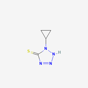 1-cyclopropyl-1H-1,2,3,4-tetrazole-5-thiol