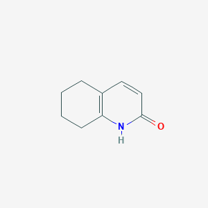 molecular formula C9H11NO B029787 5,6,7,8-Tetrahydroquinolin-2(1H)-one CAS No. 54802-19-6