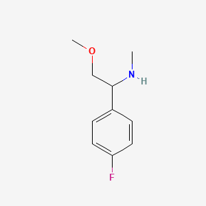 1-(4-fluorophenyl)-2-methoxy-N-methylethanamine