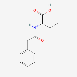 (2S)-3-methyl-2-(2-phenylacetamido)butanoic acid