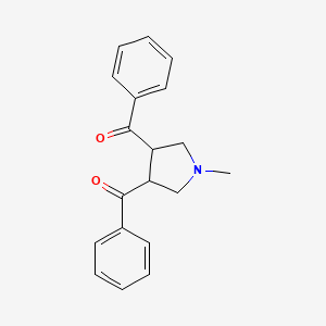 (4-Benzoyl-1-methyl-3-pyrrolidinyl)-phenylmethanone