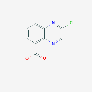 molecular formula C10H7ClN2O2 B2979007 Methyl 2-chloroquinoxaline-5-carboxylate CAS No. 2092029-47-3