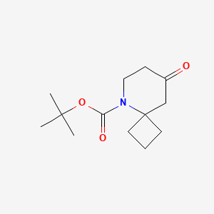 molecular formula C13H21NO3 B2979080 Tert-butyl 8-oxo-5-azaspiro[3.5]nonane-5-carboxylate CAS No. 778646-92-7