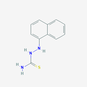 molecular formula C11H11N3S B2979171 [(naphthalen-1-yl)amino]thiourea CAS No. 13207-48-2
