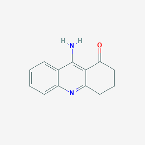 molecular formula C13H12N2O B029792 9-amino-3,4-dihydroacridin-1(2H)-one CAS No. 104675-26-5