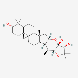molecular formula C30H48O5 B2979592 Cimiacerin B CAS No. 210643-85-9