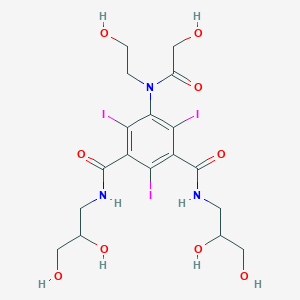 molecular formula C₁₈H₂₄I₃N₃O₉ B029796 艾维索 CAS No. 87771-40-2
