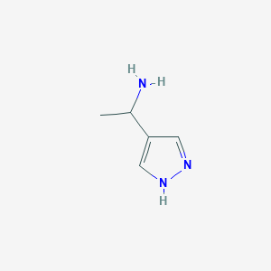 1-(1H-pyrazol-4-yl)ethanamine