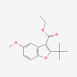 Ethyl 2-tert-butyl-5-methoxy-1-benzofuran-3-carboxylate