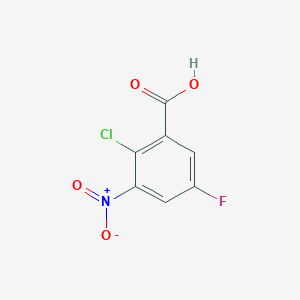 2-Chloro-5-fluoro-3-nitrobenzoic acid